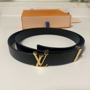 Louis Vuitton Black Women’s Belt
